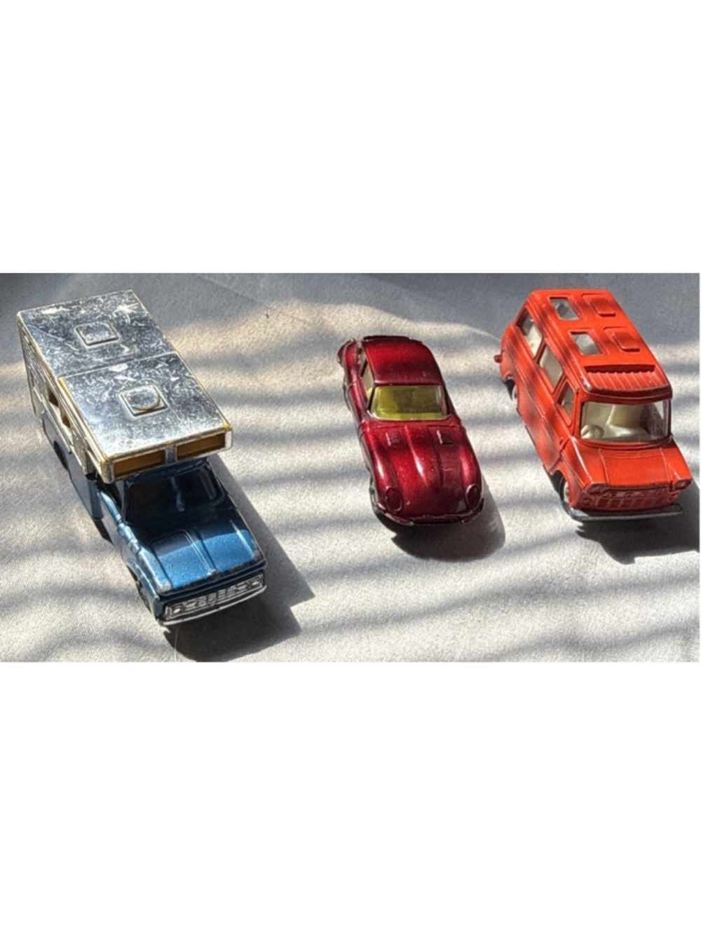 Vintage Toy Car Lot - Husky- Lot Of 3 Number 35, 21, And 40 Years 67-69
